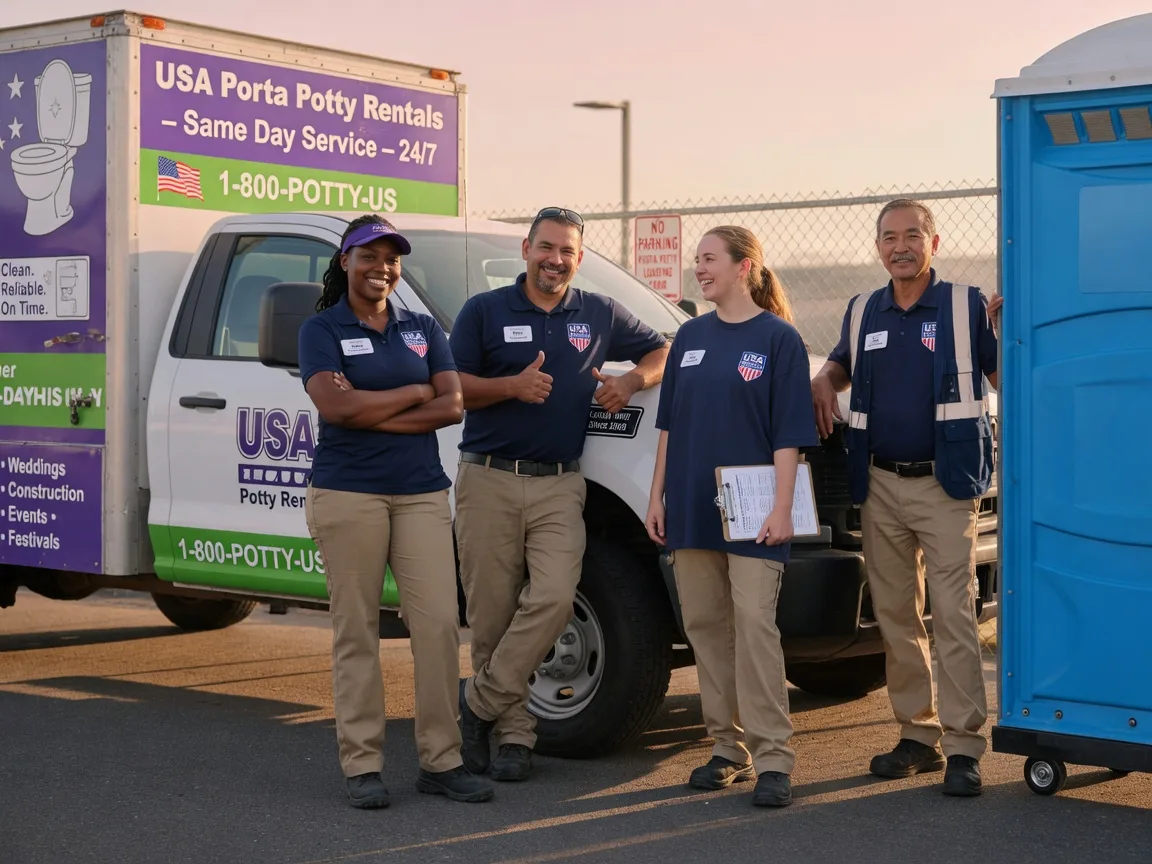 Porta Potty Rental company in Branchville, NJ